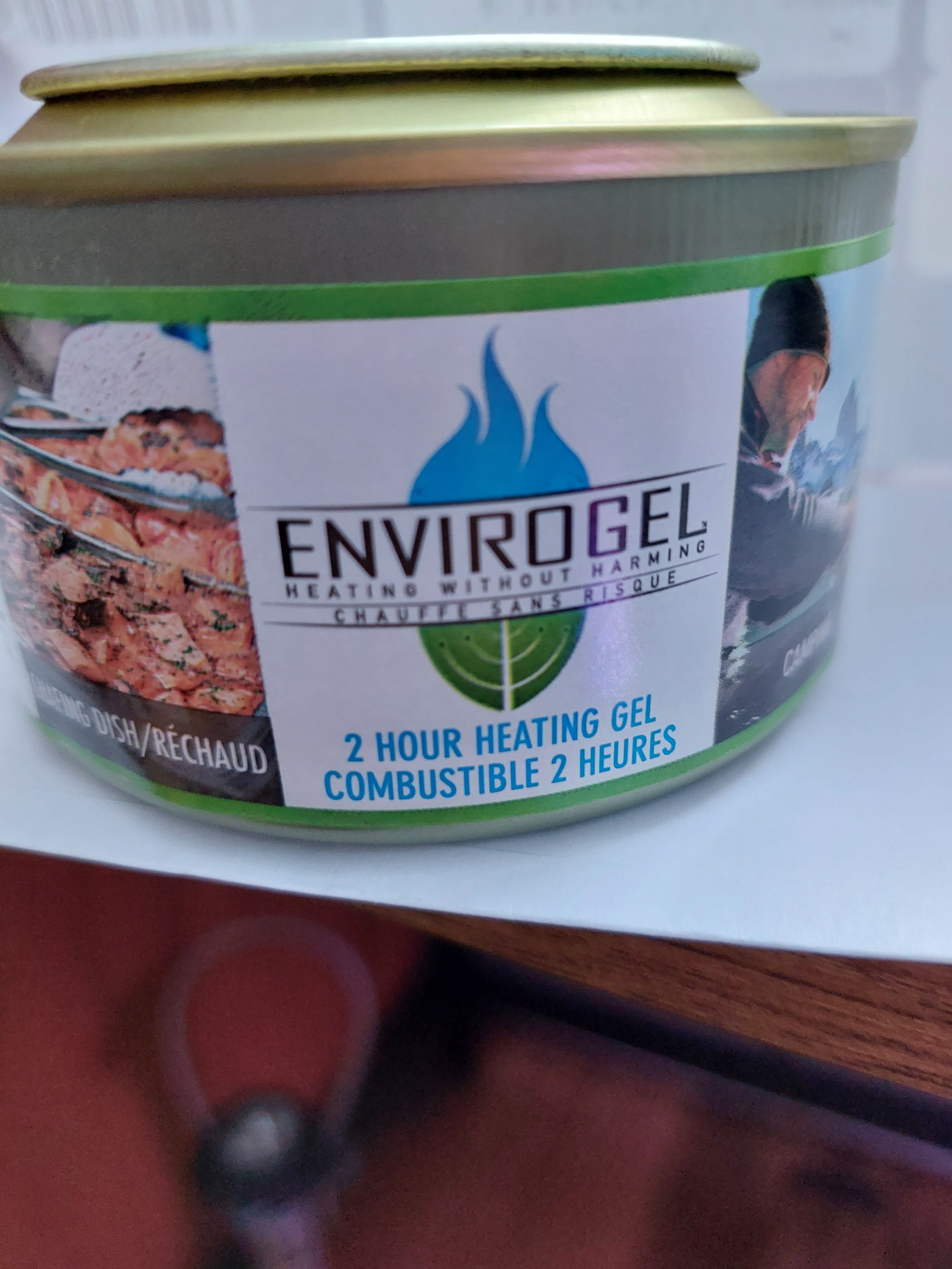 Combustible 2 heures gel