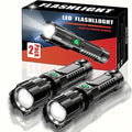 2 lampe de poche LED YANHUO, 350 lumens ultra-lumineuse