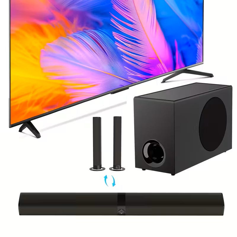 Barre de son pour téléviseur intelligent, barre de son avec caisson de basses