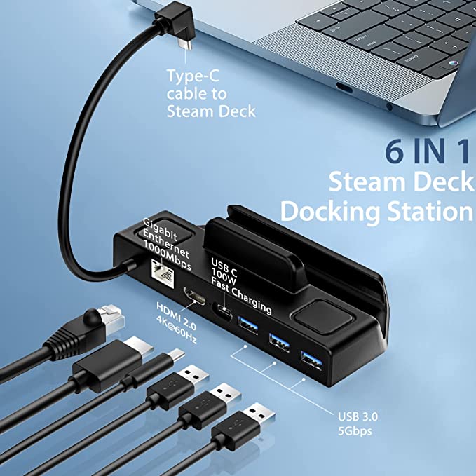 ANNAPRO Station d'accueil compatible avec Steam Deck