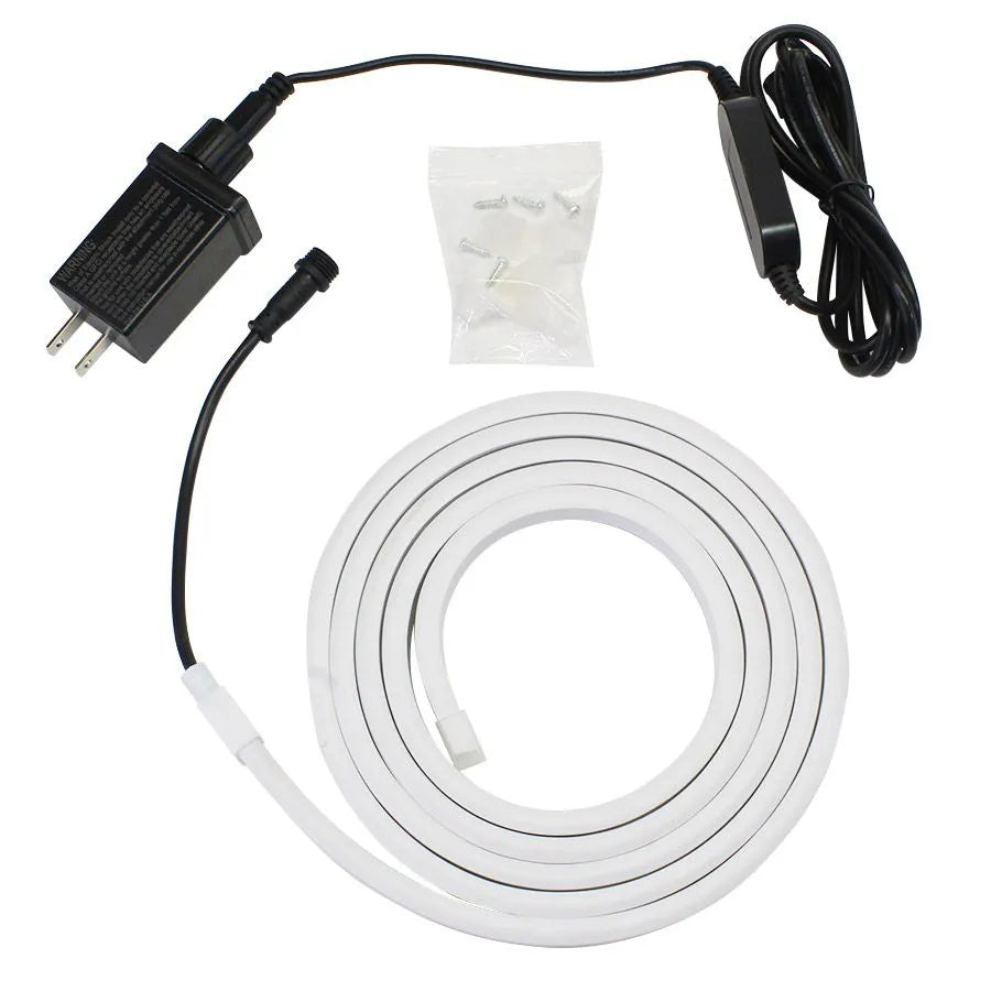 Bande DEL flexible intelligente style Néon - 24 V - 72 DEL/m - IP44 - RVB/TCC