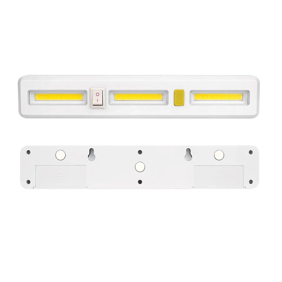 Barre lumineuse DEL COB magnétique avec bouton marche/arrê