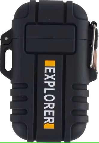 Allumeur sans flamme rechargeable noir